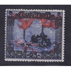 ALEMANIA ESTAMPILLA SARRE 1921 Yv 068 ESTAMPILLA NUEVA MINT DE LUJO, EL VALOR FINAL DE LA SERIE 115 €